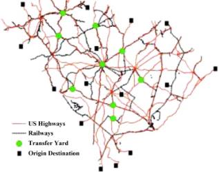 مقاله مدل مکانیابی و مسیر یابی چند روشی برای حمل و نقل مواد پر خطر بر پایه مدل جریان چند کالایی